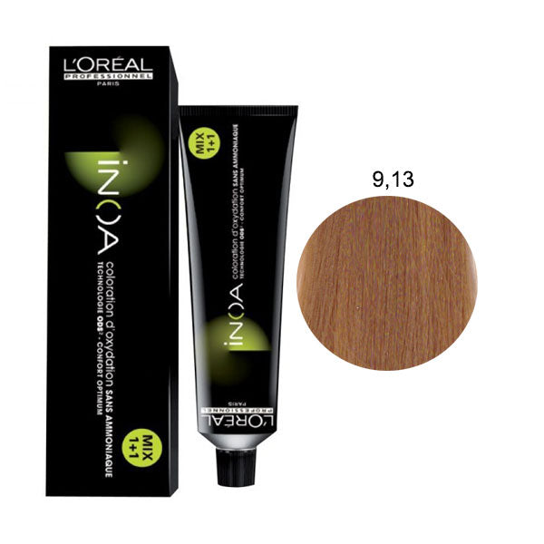 L'OREAL PROFESSIONNEL INOA BIONDO CHIARISSIMO BEIGIE CENERE 9,13