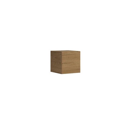 Pensile cubico L.40 H.40 P.39,2 in finitura Quercia Natura, ideale per soggiorni moderni e composizioni modulari ITAMOBY.