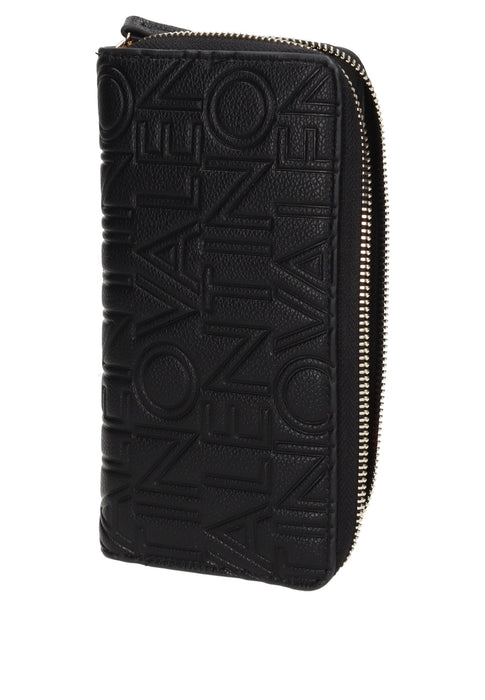 Portafoglio Pansy Valentino Bags In Ecopelle Con Chiusura A Zip E Logo Frontale 19x10x3 Cm