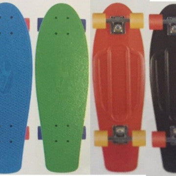 Skate completo in PP con truck alluminio, ruote PU e cuscinetti ABEC-7