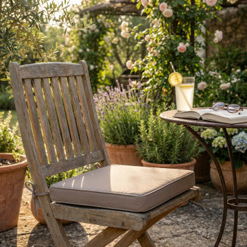 Cuscino seduta poliestere sfoderabile idrorepellente 39x39 cm