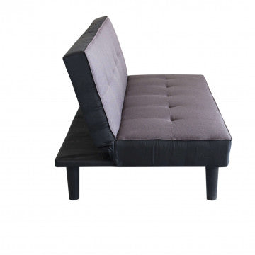 Divano letto moderno Alvin con struttura in metallo e legno Divani Hobby Shop Solution   
