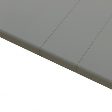 Salotto 3 posti struttura alluminio con cuscini poliestere 12 cm