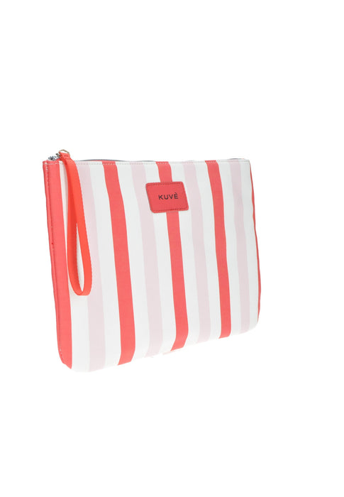 Pochette Mare Ibiza In Tessuto Con Chiusura A Cerniera Misure 32x22x2 Cm KUVE Ideale Per Spiaggia