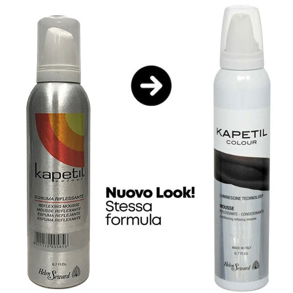 KAPETIL SCHIUMA RIFLESSANTE GRIGIO TOPO 200 ML
