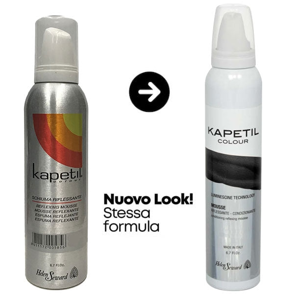 KAPETIL SCHIUMA RIFLESSANTE NERO 200 ML
