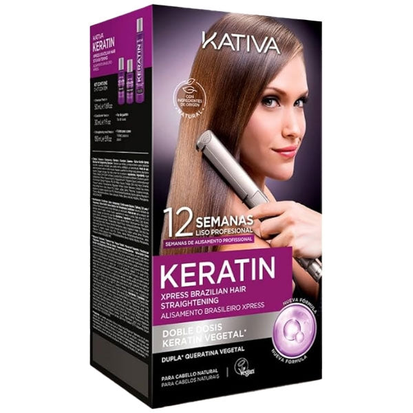 KATIVA KERATIN KIT ALISADO BRASILENO STIRATURA CAPELLI