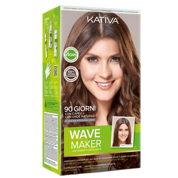 KATIVA VEGAN STIRATURA ONDULANTE WAVE MAKER 90 GIORNI