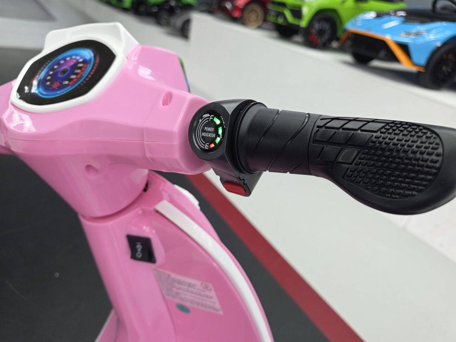 Moto Elettrica per Bambini 24 V – Rosa