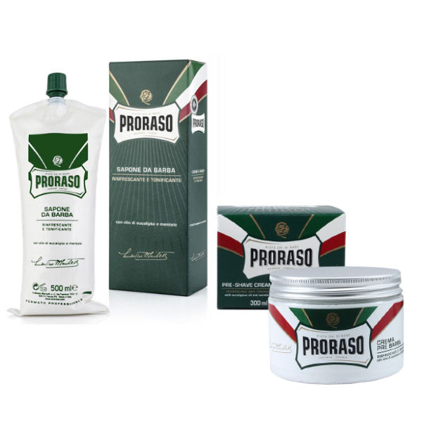 PRORASO KIT RASATURA PROFESSIONALE VERDE 005