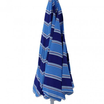 Ombrellone spiaggia diametro 180 cm palo metallo 22 mm altezza 2 m