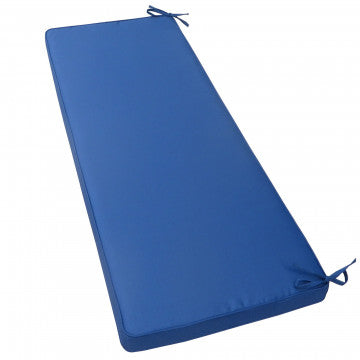 Cuscino rettangolare sfoderabile in poliestere idrorepellente 150x45 cm