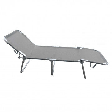 Brandina Trieste Blu Melange Alluminio Pieghevole 190x58h cm