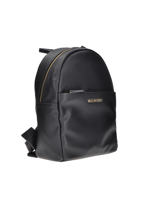 Zaino In Ecopelle Valentino Bags VBS8GL20 Con Chiusura A Cerniera Tasca Frontale Spallacci Regolabili 26x36x14 Cm