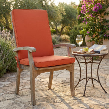 Cuscino rettangolare in poliestere sfoderabile idrorepellente 40x90x4 cm