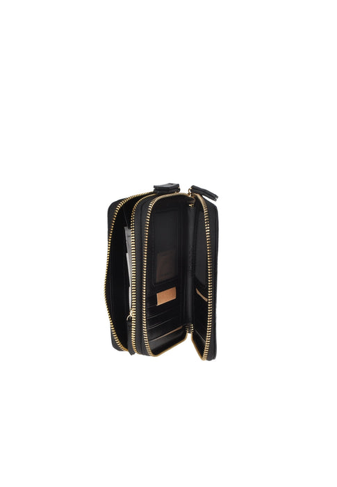 Portafoglio Nur Valentino Bags In Ecopelle Chiusura Con Doppia Cerniera Logo Frontale Dimensioni 16x10x5 Cm