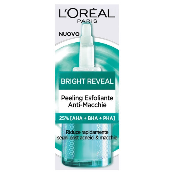 L'OREAL BRIGHT REVEAL PEELING ESFOLIANTE ANTI-MACCHIE 25 ML
