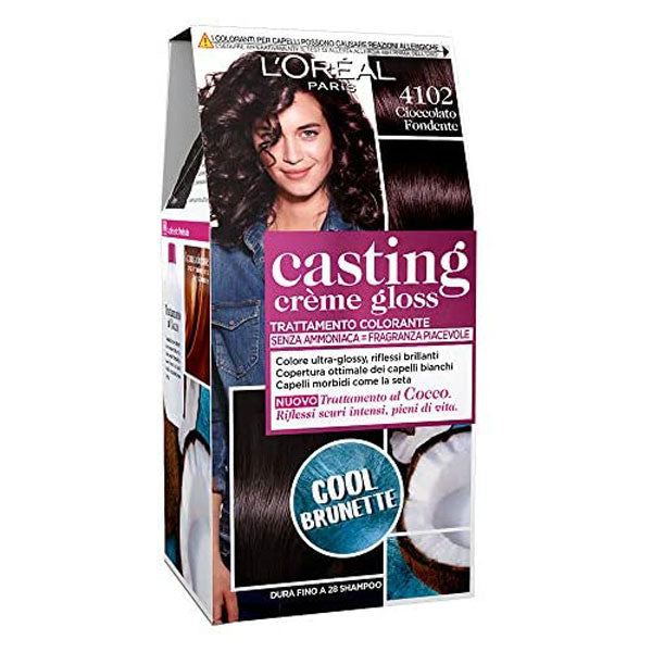 L'OREAL CASTING CREME GLOSS CIOCCOLATO FONDENTE 4102