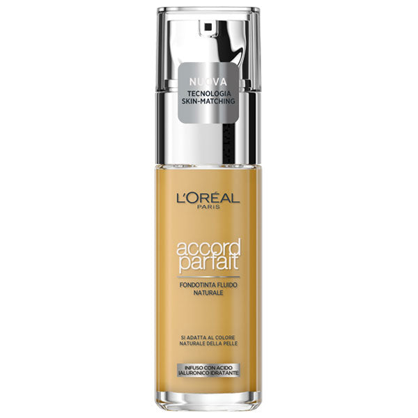 L'OREAL FONDOTINTA ACCORD PARFAIT FLUIDO NEUTRE 6.5N