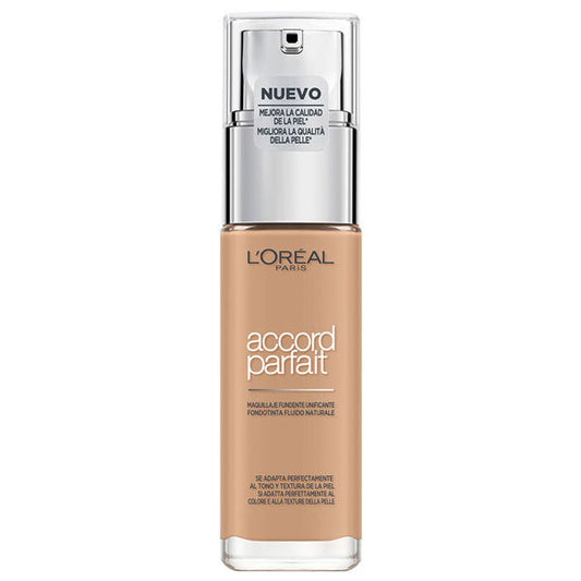 L'OREAL FONDOTINTA ACCORD PARFAIT FLUIDO SAND 5.N