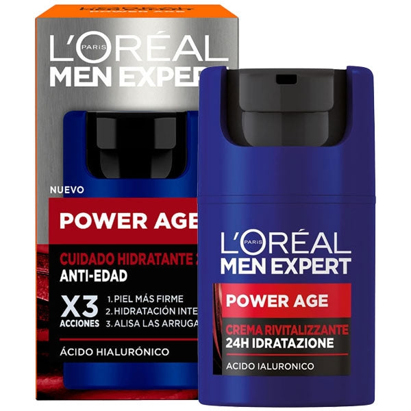 L'OREAL MEN EXPERT POWER AGE X3 CREMA RIVITALIZZANTE 50 ML
