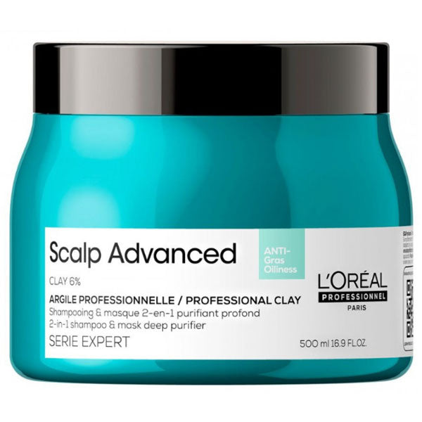 L'OREAL SERIES EXPERT SCALP MASCHERA CUTE GRASSA 500 ML