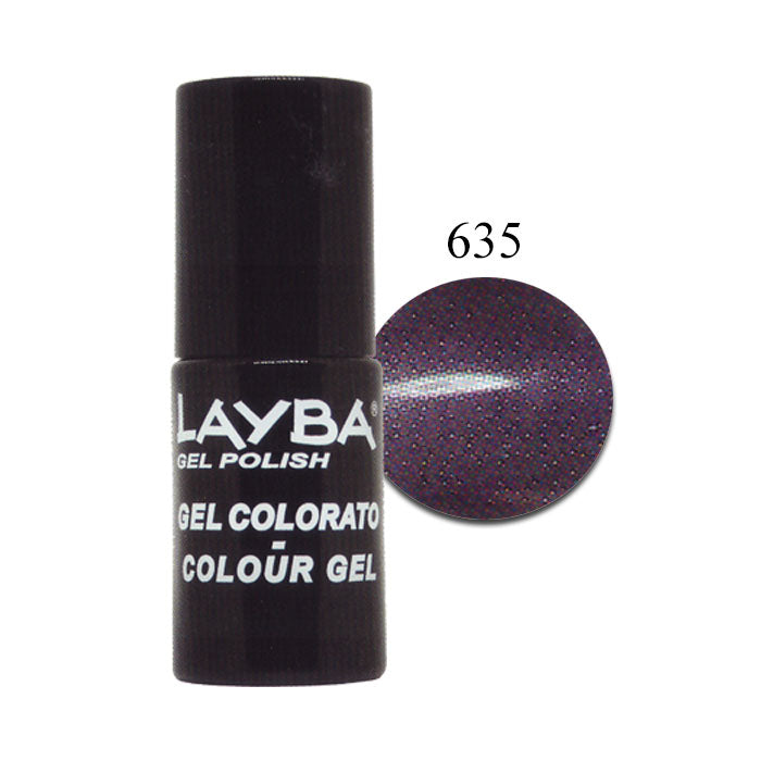 LAYLA LAYBA SMALTO SEMIPERMANENTE GEL POLISH GROOVE VIOLET 635
