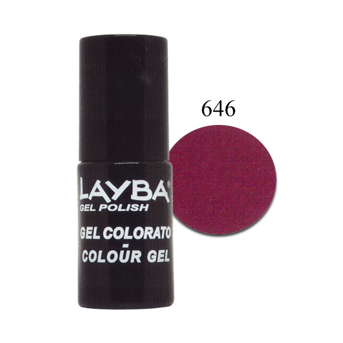LAYLA LAYBA SMALTO SEMIPERMANENTE GEL POLISH HEART OF RED 646