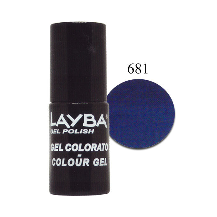 LAYLA LAYBA SMALTO SEMIPERMANENTE GEL POLISH MIDNIGHT HUNT 681