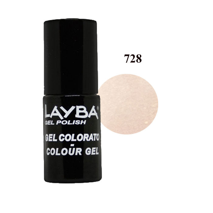 LAYLA LAYBA SMALTO SEMIPERMANENTE GEL POLISH CUTE 728