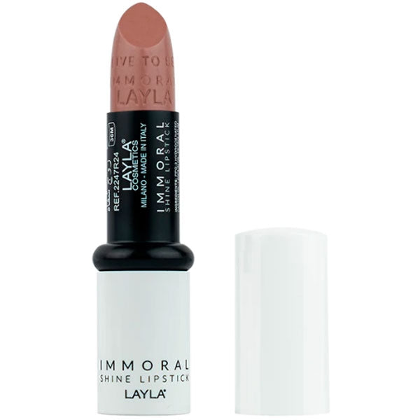 LAYLA IMMORAL SHINE LIPSTICK ROSSETTO MY BAE 03