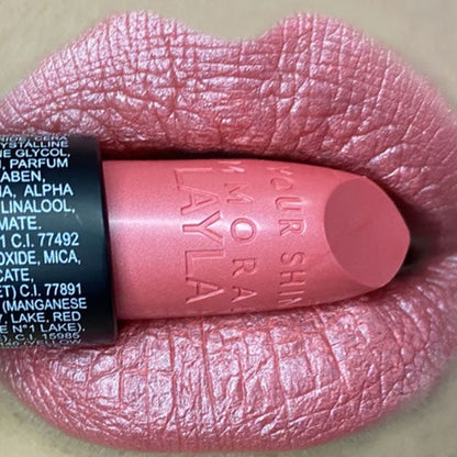 Layla Immoral Shine Lipstick Rossetto Dolce Amor 04