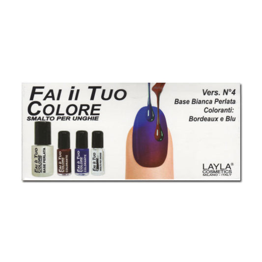 Layla Kit Smalto Fai Iltuo Colore Versione N.4