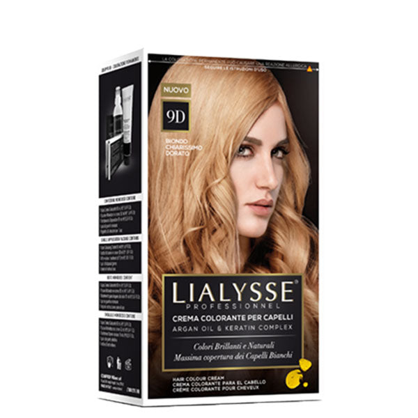 LIALYSSE CREMA COLORANTE BIONDO CHIARISSIMO DORATO 9D
