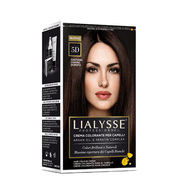 LIALYSSE CREMA COLORANTE CASTANO CHIARO DORATO 5D