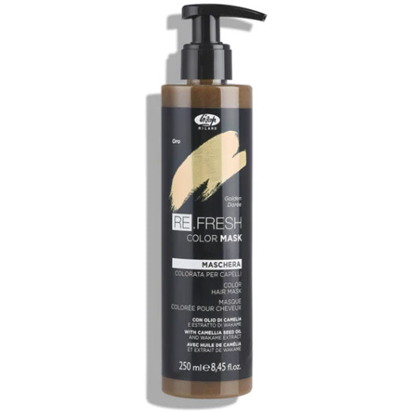 LISAP REFRESH MASCHERA COLORATA CAPELLI ORO GOLDEN DORE 250 ML