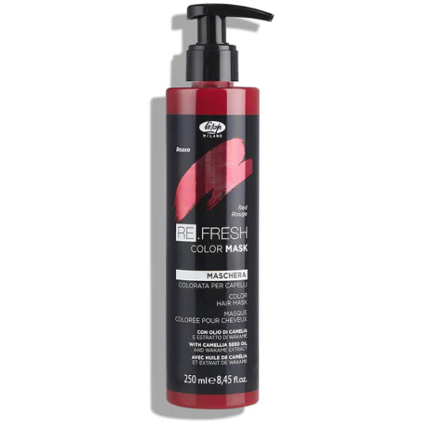 LISAP REFRESH MASCHERA COLORATA CAPELLI ROSSO RED 250 ML