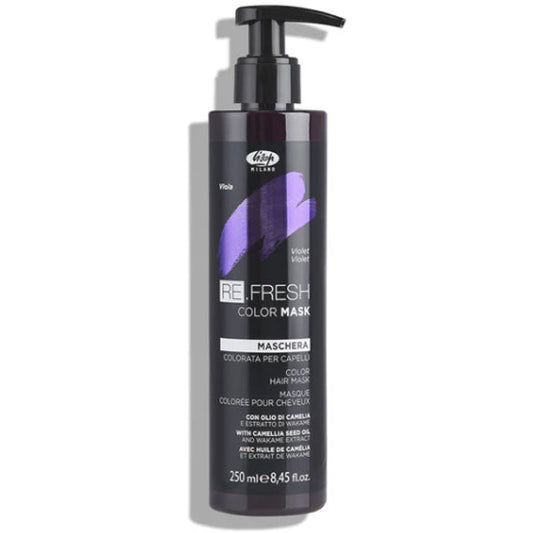 Lisap Refresh Maschera Colorata Capelli Viola 250 Ml