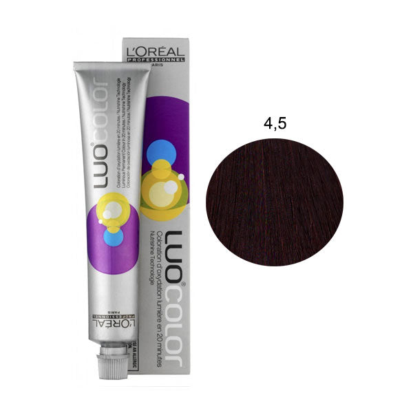 L'OREAL PROFESSIONNEL LUOCOLOR COLORAZIONE PERMANENTE 4,5