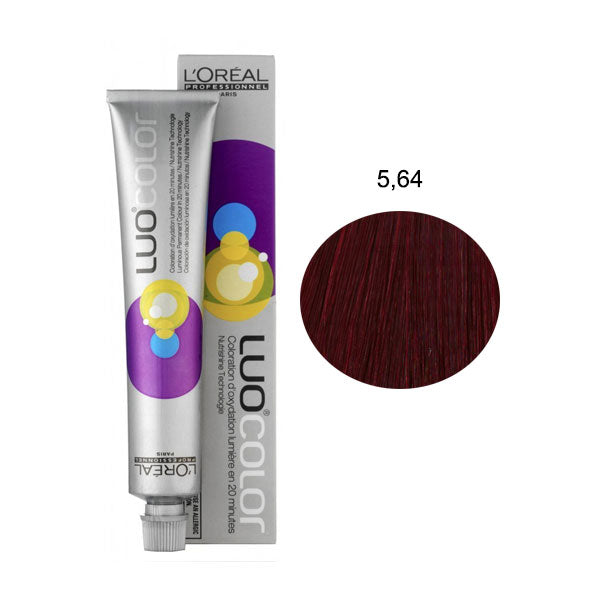 L'OREAL PROFESSIONNEL LUOCOLOR COLORAZIONE PERMANENTE 5,64