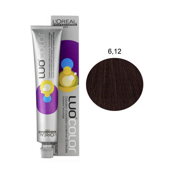 L'OREAL PROFESSIONNEL LUOCOLOR COLORAZIONE PERMANENTE 6,12