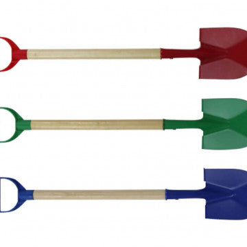 Paletta in metallo e legno, lunghezza 82 cm, larghezza 15 cm