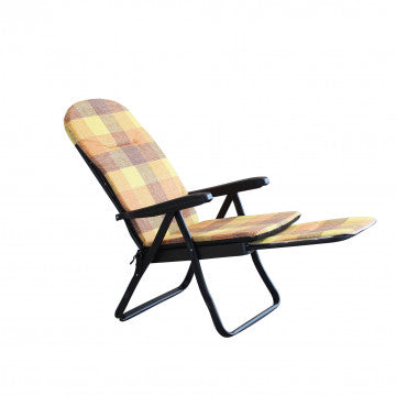Sdraio carrello in acciaio e tessuto, multicolor, peso 14,8 kg