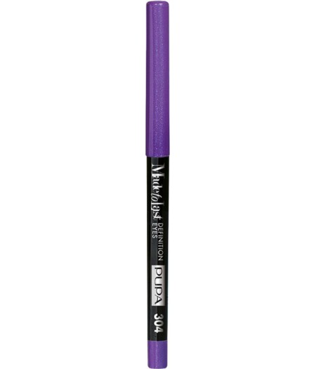 PUPA MADE TO LAST MATITA OCCHI DEFINITION SHINY VIOLET 304