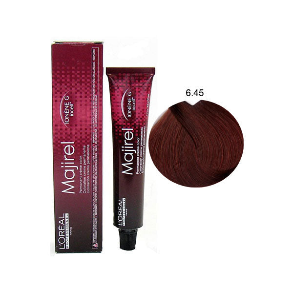 L'Oreal Professionnel Majirel Biondo Scuro Rame Mogano 6,45