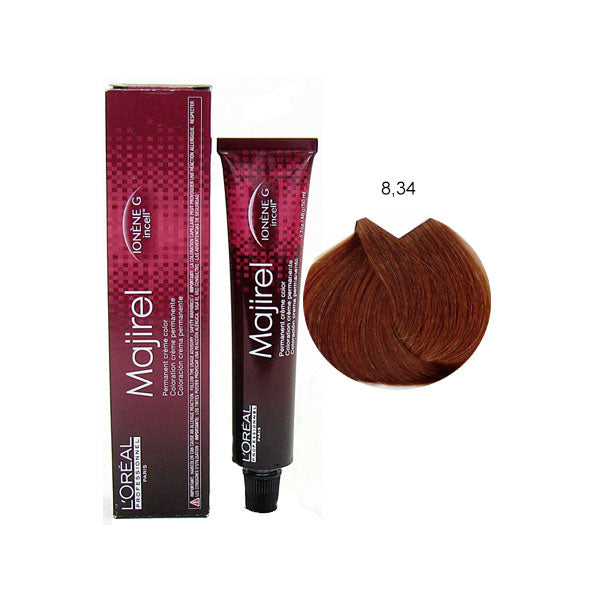 L'OREAL PROFESSIONNEL MAJIREL BIONDO CHIARO DORATO RAME 8,34