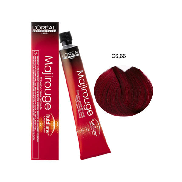 L'OREAL PROFESSIONNEL MAJIREL BIONDO SCURO ROSSO PROFONDO 6,66