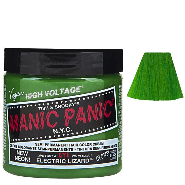 MANIC PANIC SEMI PERMANENT HAIR COLOR ELECTRIC LIZARD