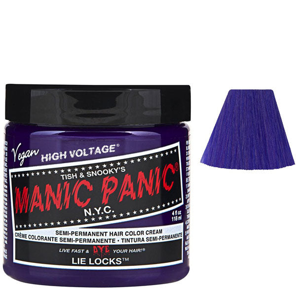 MANIC PANIC SEMI PERMANENT HAIR COLOR LIE LOCKS