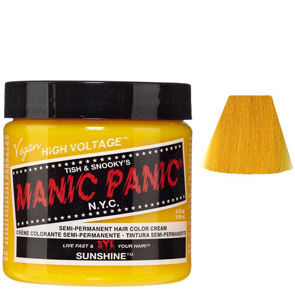 MANIC PANIC SEMI PERMANENT HAIR COLOR SUNSHINE